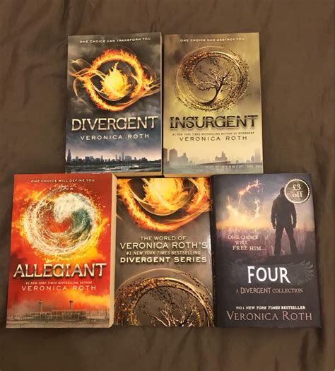 Divergent Series Order 2 Ways To Read Veronica Roths 41 Off