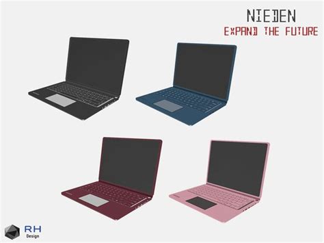 Neiden Surface Notebook Laptop Color By Righthearted Sims Sims 4