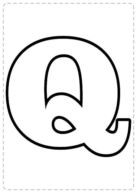 Letras Q Para Imprimir Educadores De La Web