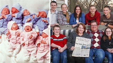Populer 23 Tahun Lalu Viral 7 Bayi Kembar Kini Semuanya Sudah Besar