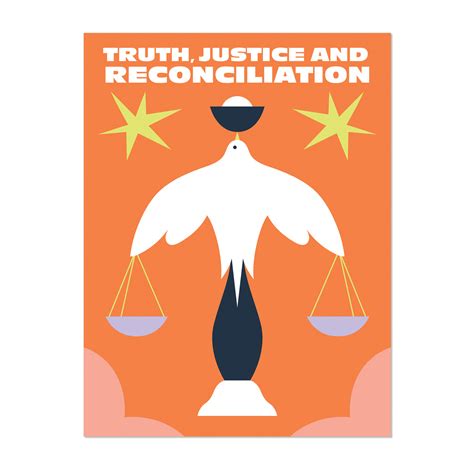 Truth Justice And Reconciliation Fine Art Print Amplifier Store