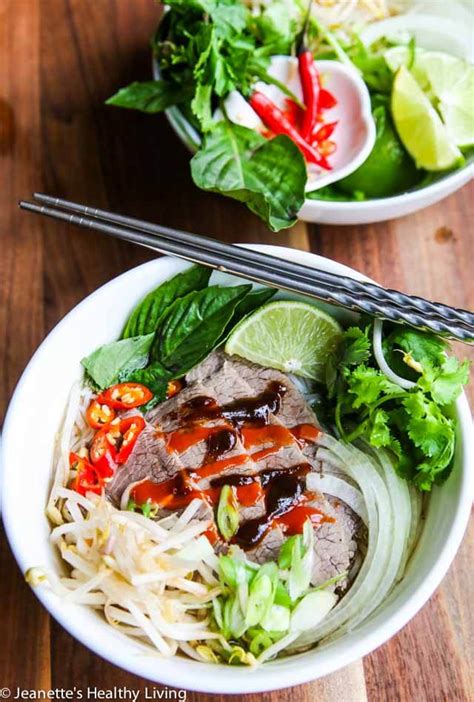 Chicken noodle soup is the ultimate comfort food. Vietnamese Beef Pho Noodle Soup Recipe - Jeanette's ...