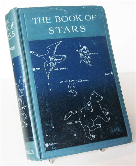 Book Of Stars 1917 Antique Astronomy Children Vintage Book Textbook