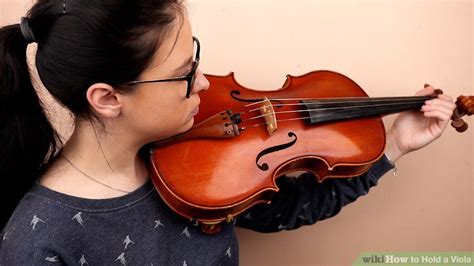 3 Ways To Hold A Viola Wikihow