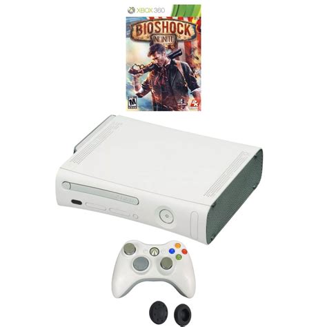 Microsoft Xbox 360 White Console Bundle New Bioshock Infinite From 2p