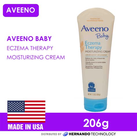 Aveeno Baby Eczema Therapy Moisturizing Cream 206 G Lazada Ph