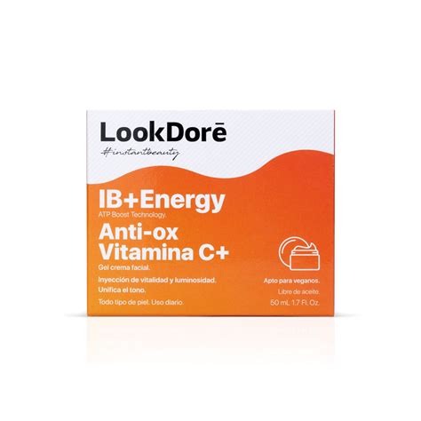 LookDoré IB Energy Anti ox Vitamina C kremowy żel do twarzy ml Dr Max Drogeria