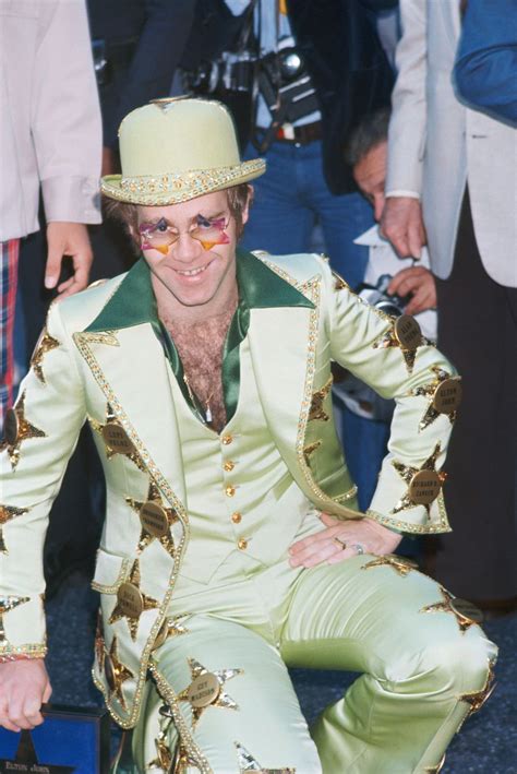 Elton Johns Most Gloriously Over The Top Costumes Through The Years