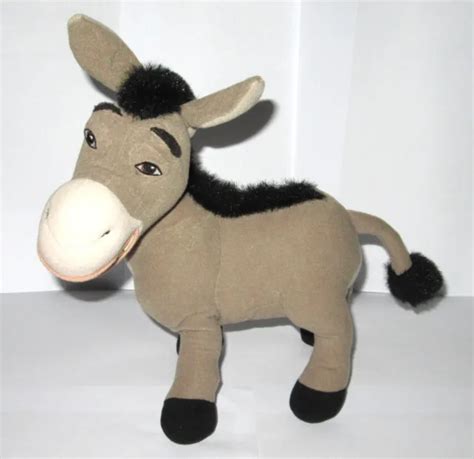 Official Dreamworks Shrek 2 Donkey Standing Plush 11 Soft Toy No