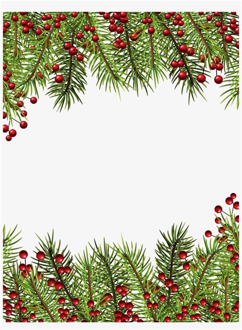 Christmas Holly Border Png Clipart Borders And Frames Christmas