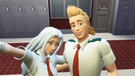 Sims 4 Into Animeverse — Sims 4 Cc Hair Mirio Togata Mha