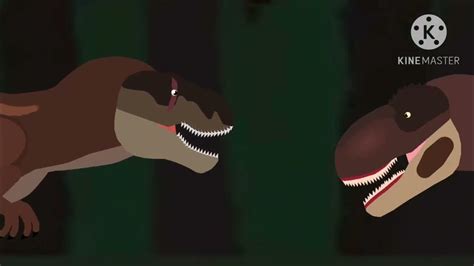Turok T Rex Vs Turok Giganotosaurus Youtube