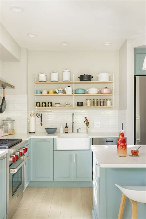 A Pretty Pastel Kitchen Kitchen Decor Modern Kitchen Dining Room