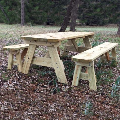 Picnic Table With Benches Ubicaciondepersonascdmxgobmx