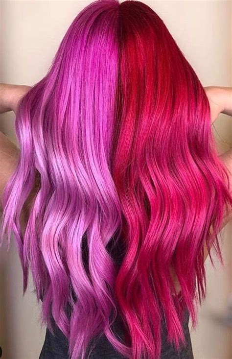 I made a video review outline my process, thoughts and tips if you're thinking about it too. Split dyed hair image by Luna Sea on Hair | Hair color ...