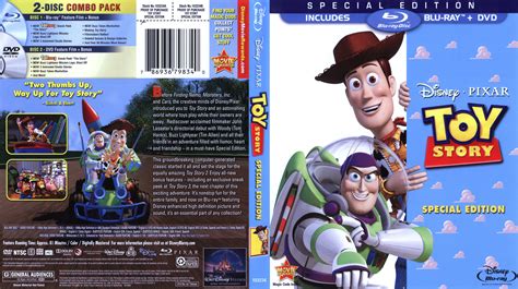 Toy Story 1995 Blu Ray Dvd Covers And Labels
