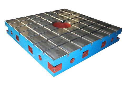 High Precision Cast Iron Surface Plates With A Hole In Middle Stable