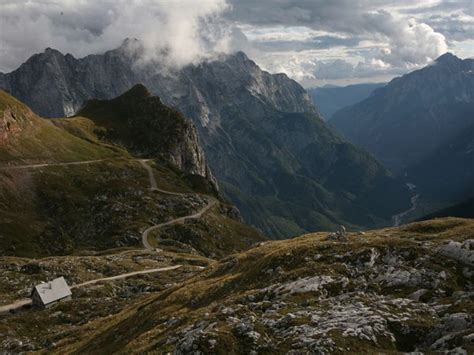Julian Alps Slovenia And Italy Border