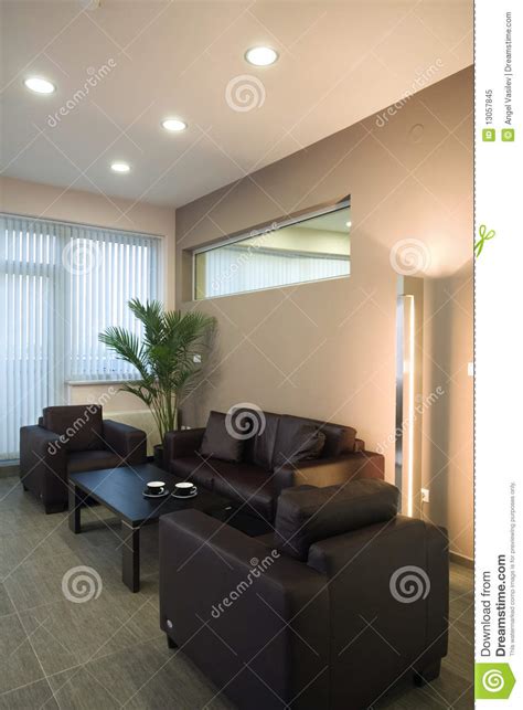 Beautiful And Modern Office Interior Design Royalty Free