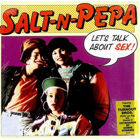 Salt N Pepa Lets Talk About Sex Us 12 Vinyl Single 12 Inch Record