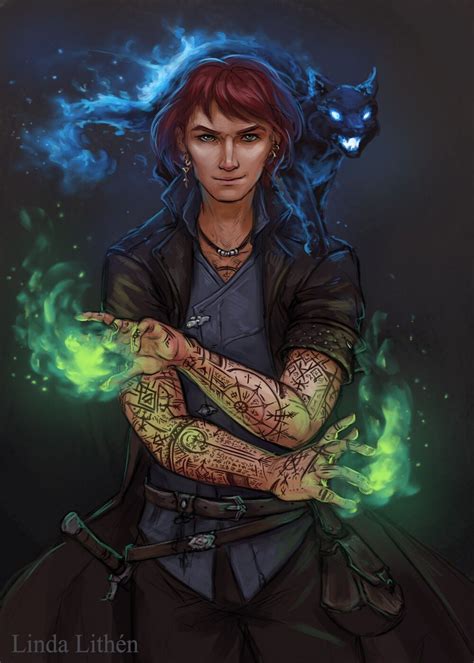 Wizard Character Portraits Fantasy Character Design Concept Art