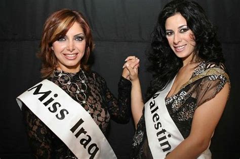 Miss Iraq Claudia Hanna With Miss Palestine Flickr Photo Sharing