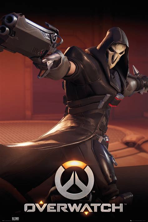 Overwatch Reaper Poster Buy Online At