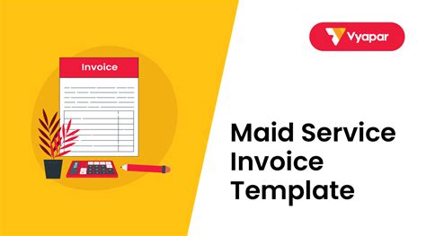 Maid Service Invoice Template Free Download