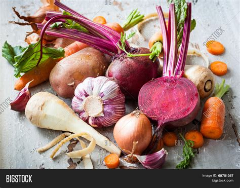 Assorted Types Root Vegetables Image And Photo Bigstock