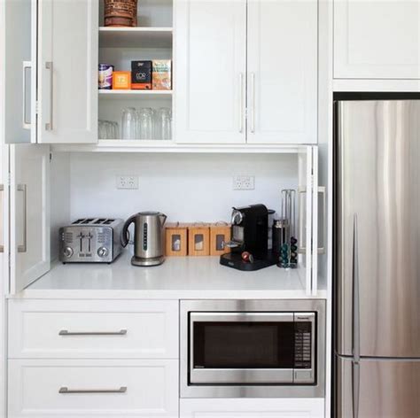 21 Spectacular Small Kitchen Appliance Storage Home Decoration