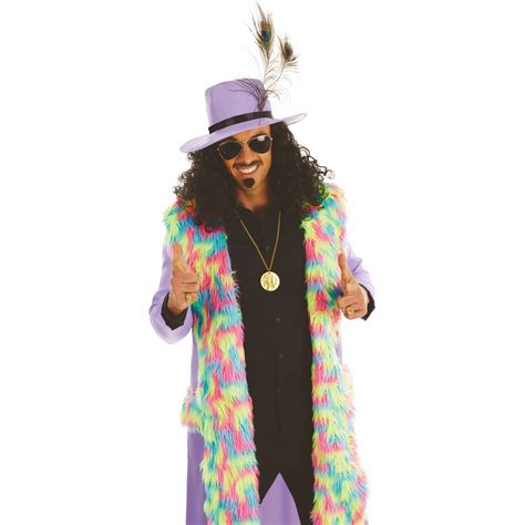 Adult Pimp Costume Mens Gangster Big Daddy Fancy Dress Snoop Dogg