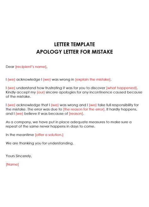 How To Start And End An Apology Letter 24 Perfect Examples