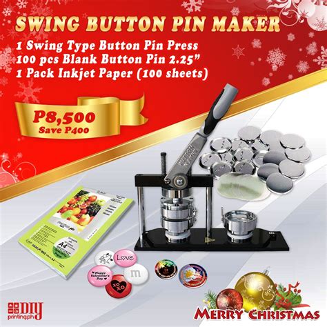 Button Pin Maker Package 2 Diy Printing Online Store