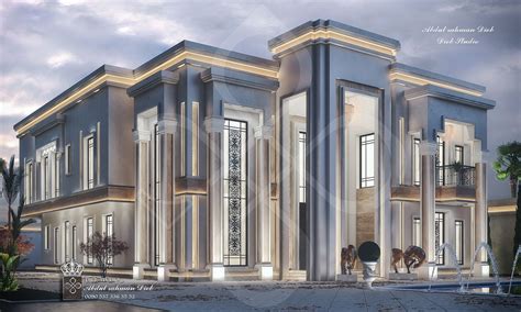 Luxury New Classic Villa On Behance New Classic Villa Classic Villa