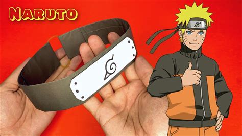 How To Make NARUTO HEADBAND Out Of Paper Origami Naruto Cosplay