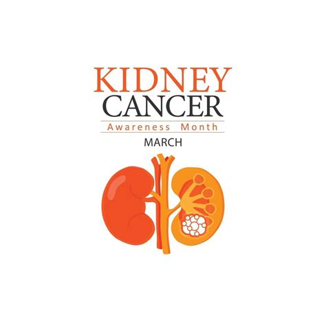 Kidney Cancer Awareness Month 2529766 Vector Art At Vecteezy