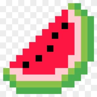 Pixel Art Watermelon Clipart Pinclipart