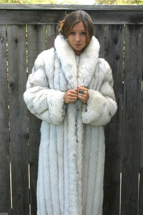 silver arctic fox real fur huge collar coat t2ec16v zue9s38 z6br8fjkl rq~~60 57 1 066×