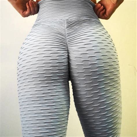 Wholesale High Waist Leggins Sexy Hip Push Up Leggings Workout Clothing Solid Breathable Classic