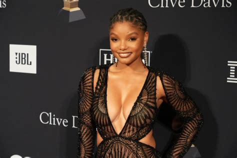halle bailey on racist backlash to her ‘the little mermaid casting ‘as a black person you