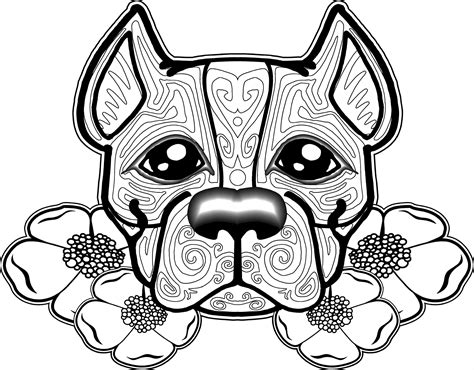 Cool Coloring Pages Of Dogs