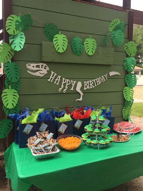 Dino Party Dinasour Birthday Dinosaur Themed Birthday Party Dino