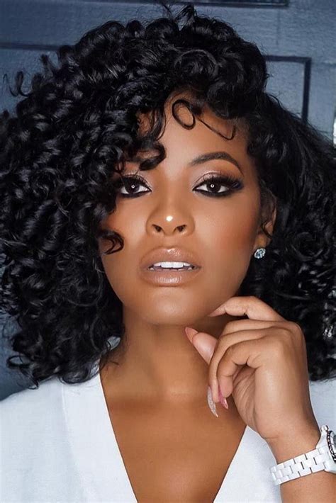 30 Chic Bob Hairstyles For Black Women With Good Taste Curly Hair