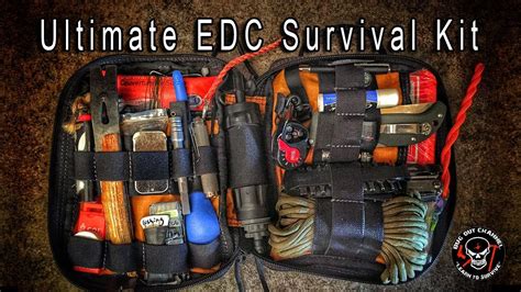 Ultimate Edc Survival Kit Bugout Channel Youtube