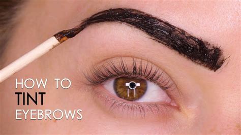 How To Tint Brows At Home Tutorial Shonagh Scott Eyebrow Tinting Light Eyebrows Dye Eyebrows