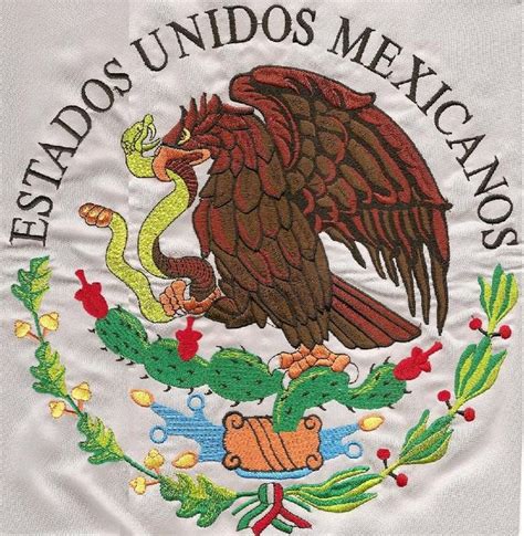 Pin En Escudo De Bandera Mexicana