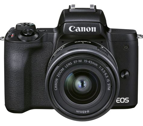 Canon Eos M50 Mark Ii Mirrorless Camera With Ef M 15 45 Mm F35 63 Is