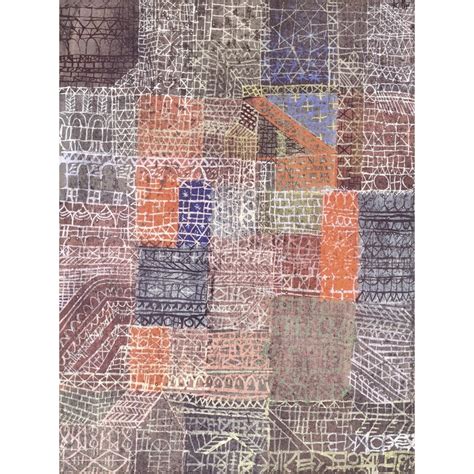 Wall Art Print And Canvas Paul Klee Structural Ii