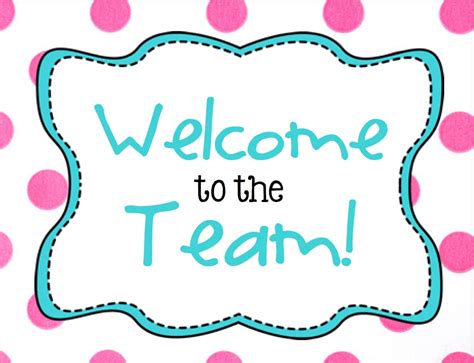 Welcome To The Team Postcard By Happydotcreatives On Etsy