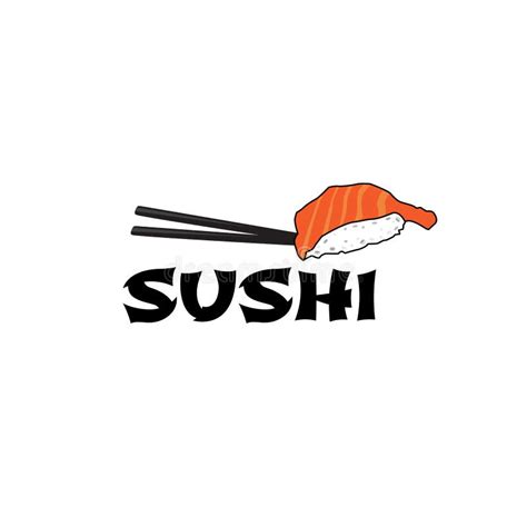 Logo Sushi Restaurant Stock Illustration Illustration Of Asian 138579416